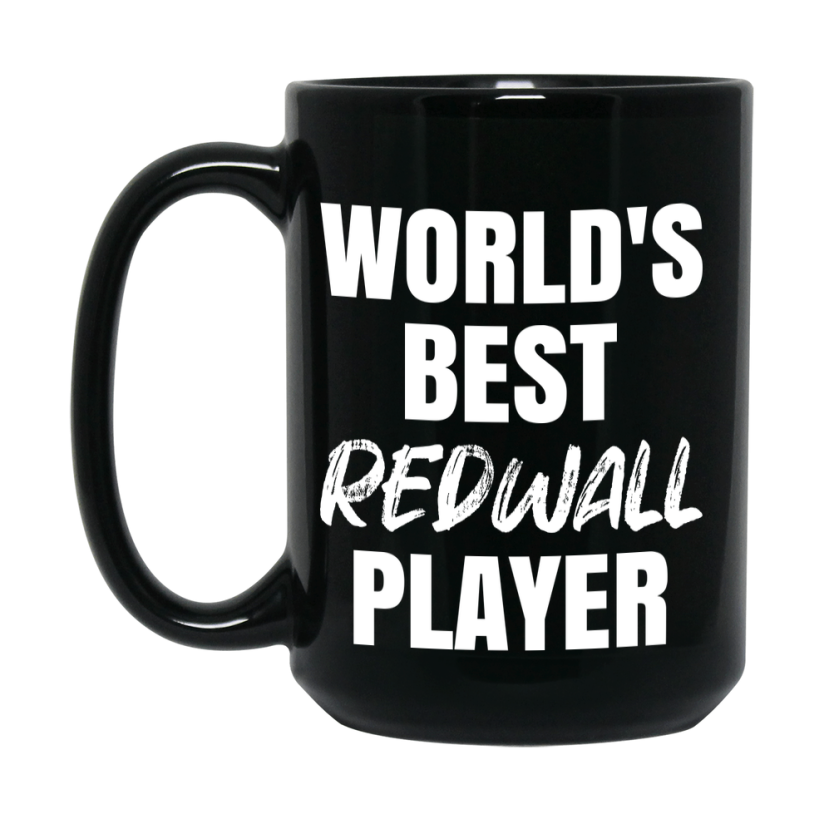 World's Best Redwall Player Mug, Funny Game Board Gift, 11Oz Or 15Oz Black Ceramic Mug