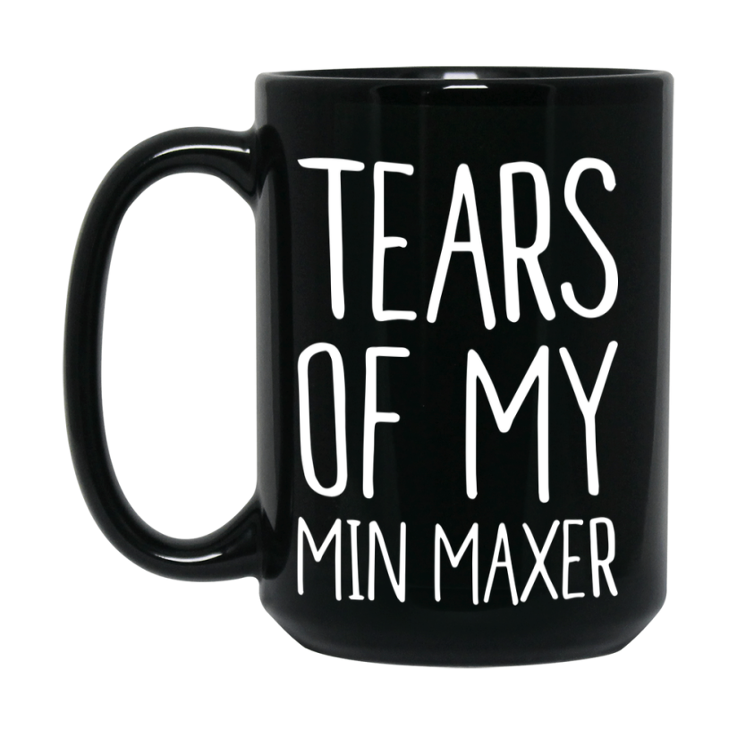 Dnd Dragon Masters Mug, Tears Of My Min Maxer Coffee Mug