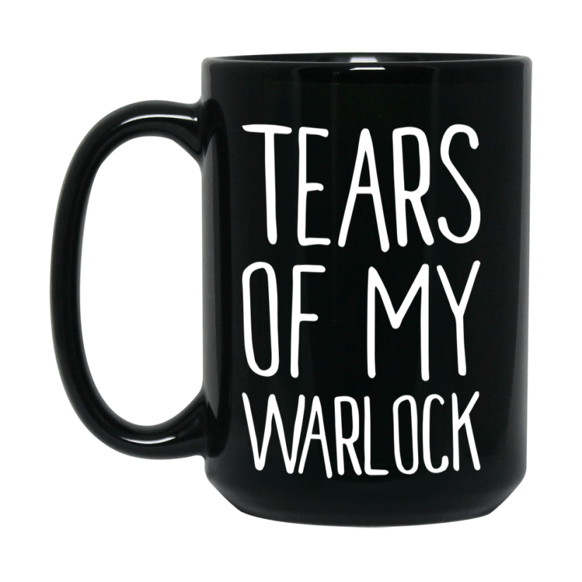 Dnd Dragon Masters Mug, Tears Of My Warlock Coffee Mug