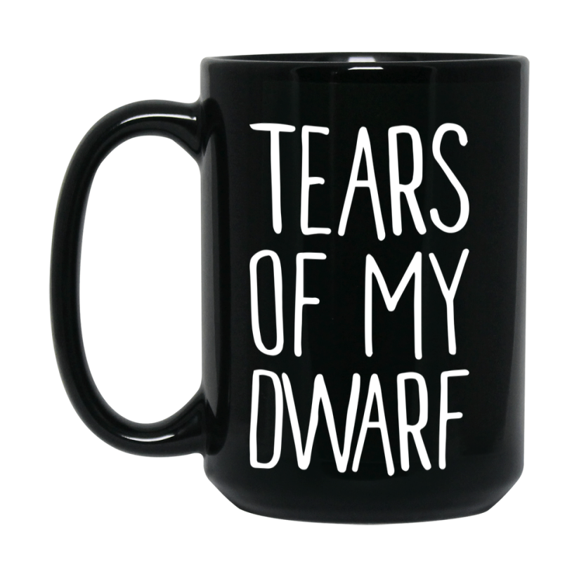 Dnd Dragon Masters Mug, Tears Of My Dwarf Coffee Mug