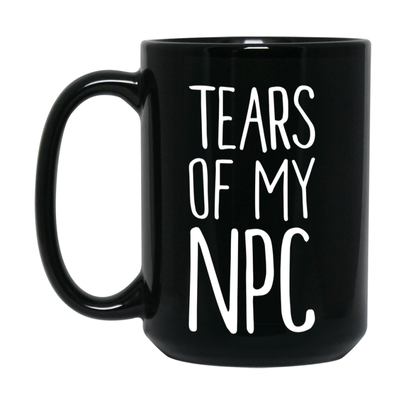 Dnd Dragon Masters Mug, Tears Of My Npc Coffee Mug