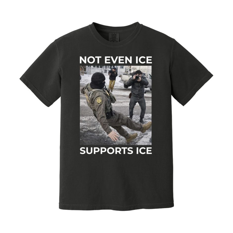 Abolish Ice Shirt, Fuck Ice Pro Immigration Comfort Colors Tee