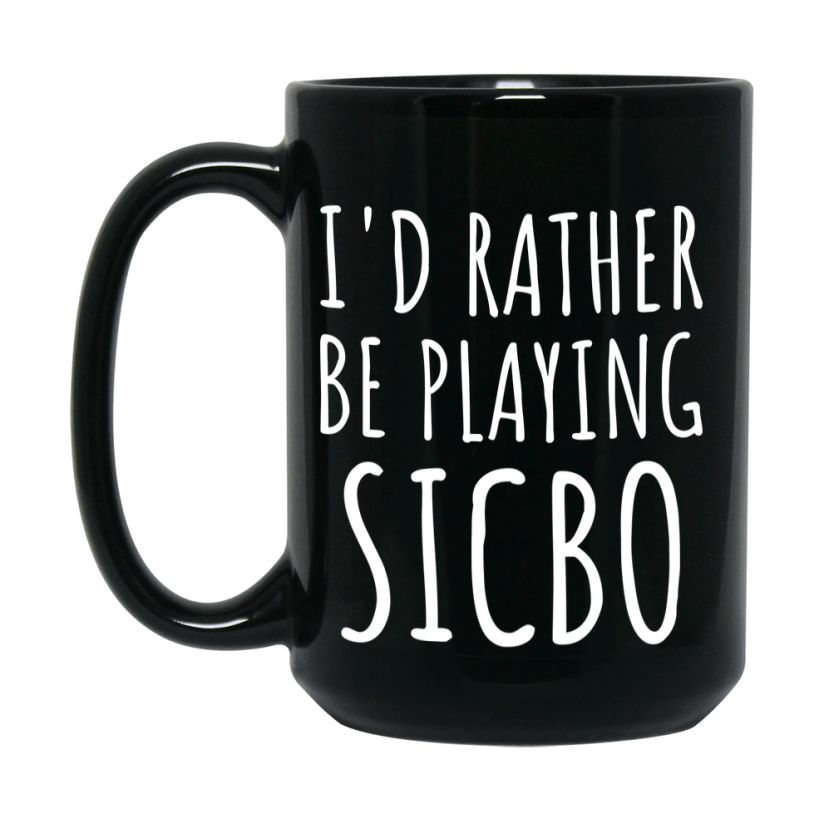 Casino Mug For Sicbo Players, Funny Sicbo Coffee Mug, 11Oz Or 15Oz Novelty Mug