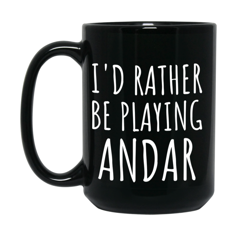 Casino Mug For Andar Players, Funny Andar Coffee Mug, 11Oz Or 15Oz Novelty Mug