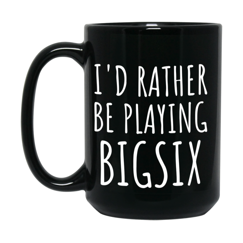 Casino Mug For Bigsix Players, Funny Bigsix Coffee Mug, 11Oz Or 15Oz Novelty Mug