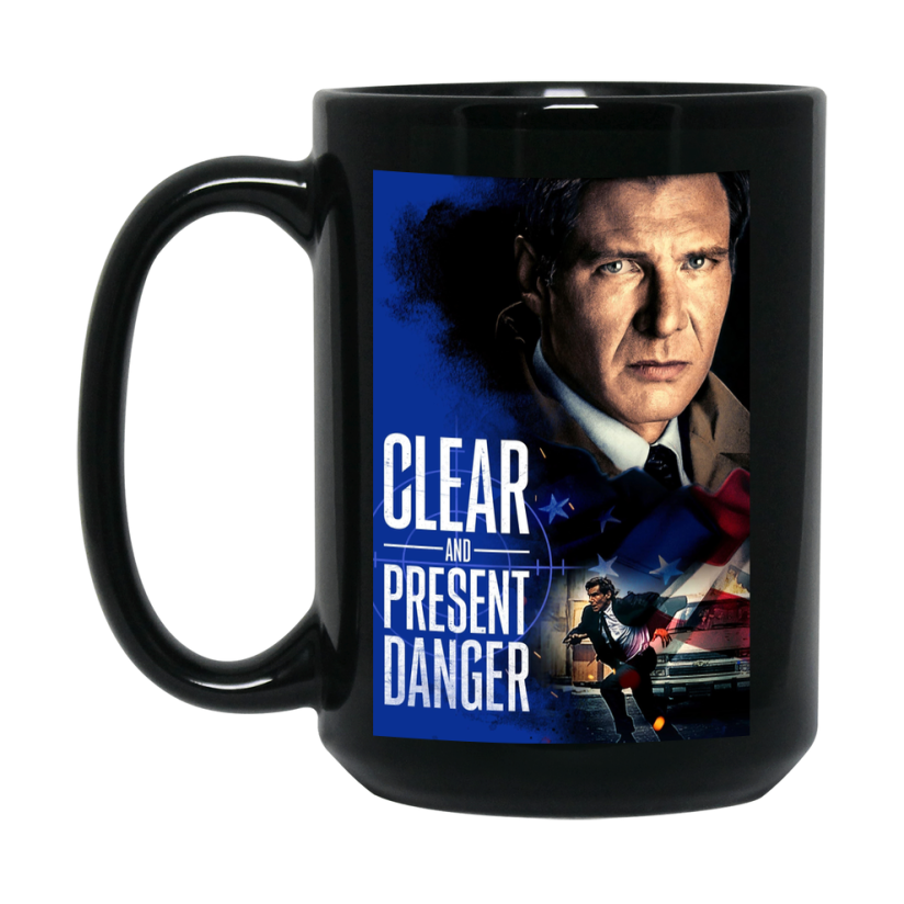 90S Movie Mug Clear And Present Danger (1994