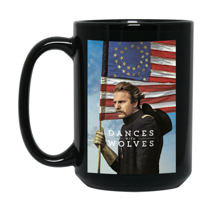 90S Movie Mug Dances With Wolves (1990