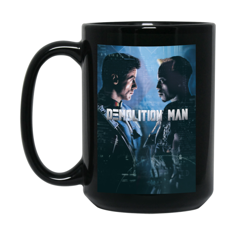 90S Movie Mug Demolition Man (1993
