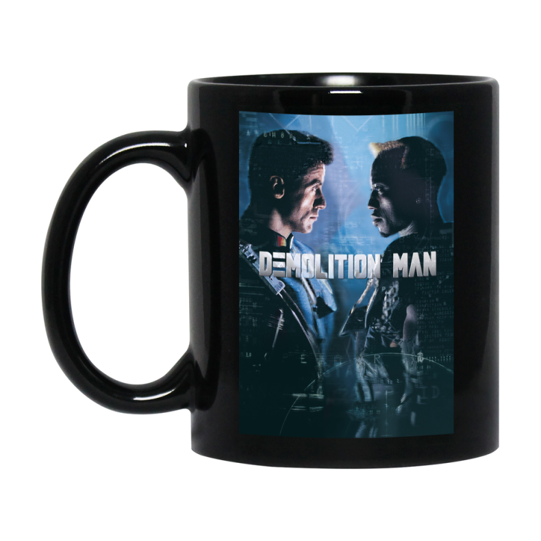 90S Movie Mug Demolition Man (1993