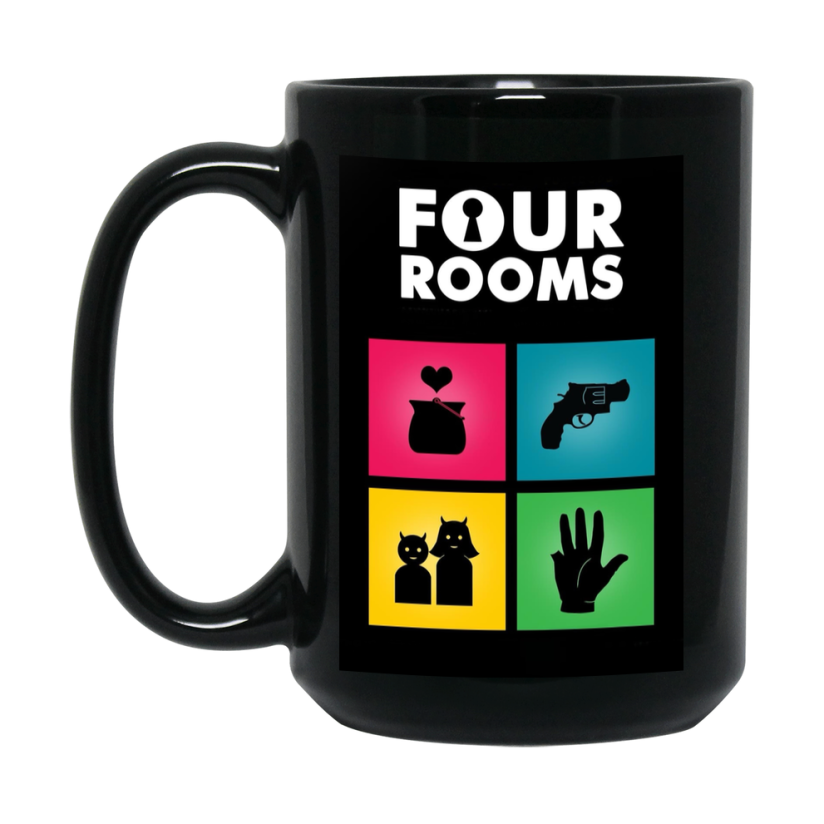 90S Movie Mug Four Rooms (1995