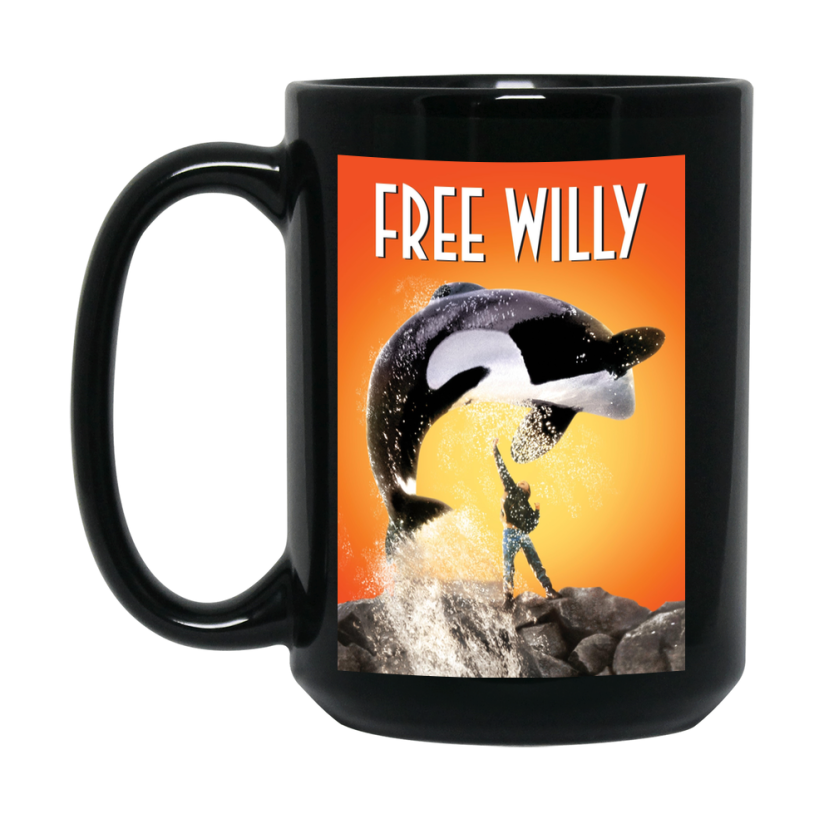 90S Movie Mug Free Willy (1993