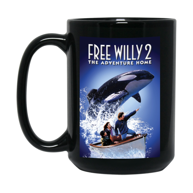 90S Movie Mug Free Willy 2 The Adventure Home (1995