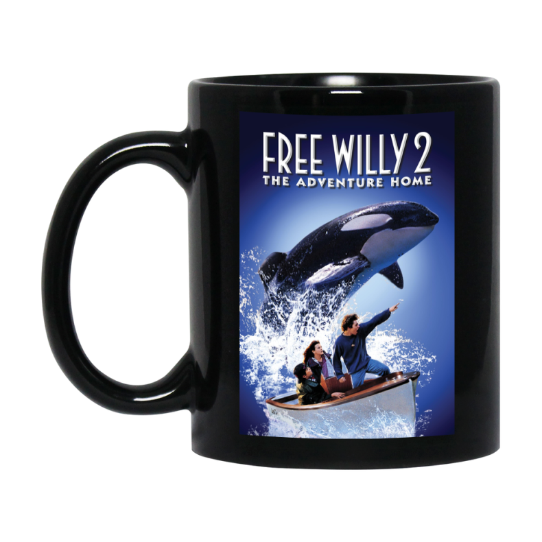90S Movie Mug Free Willy 2 The Adventure Home (1995