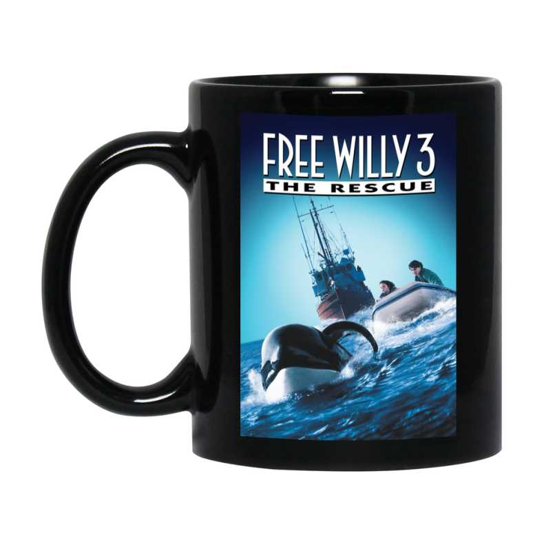 90S Movie Mug Free Willy 3 The Rescue (1997
