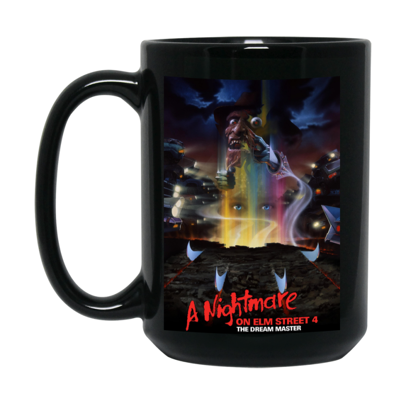 80S Movie Mug A Nightmare On Elm Street 4 The Dream Master (1988