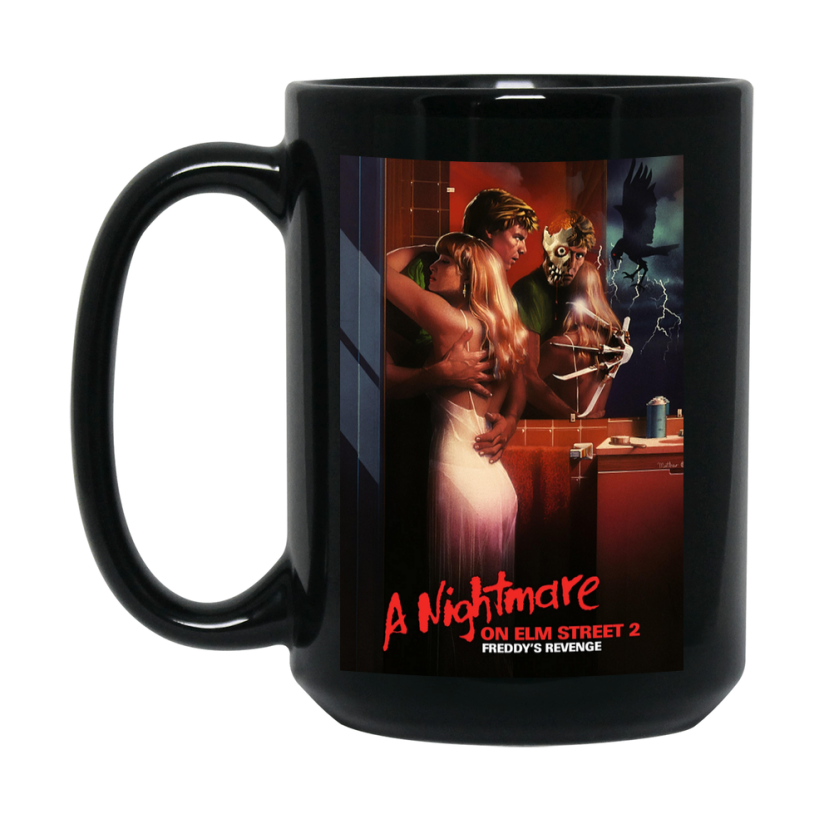 80S Movie Mug A Nightmare On Elm Street Part 2 Freddy S Revenge (1985