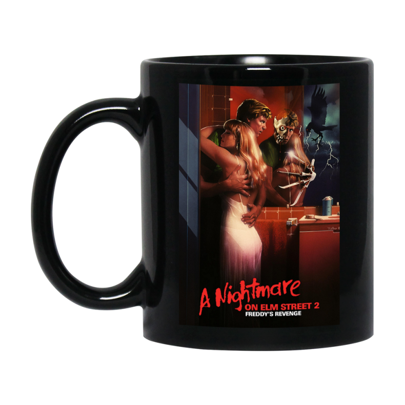 80S Movie Mug A Nightmare On Elm Street Part 2 Freddy S Revenge (1985