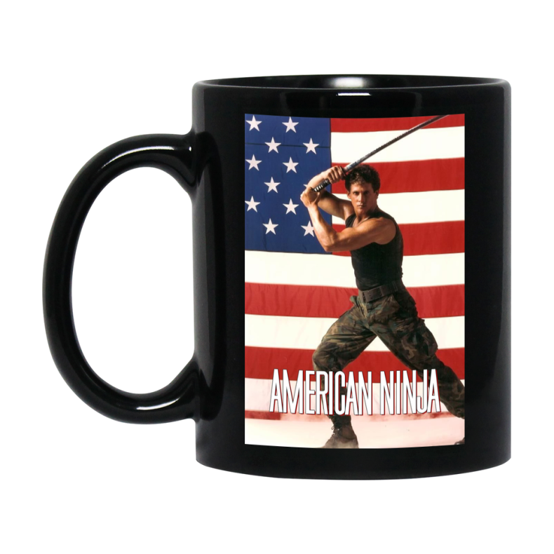 80S Movie Mug American Ninja (1985