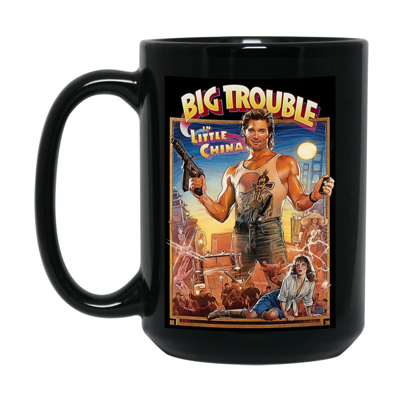 80S Movie Mug Big Trouble In Little China (1986
