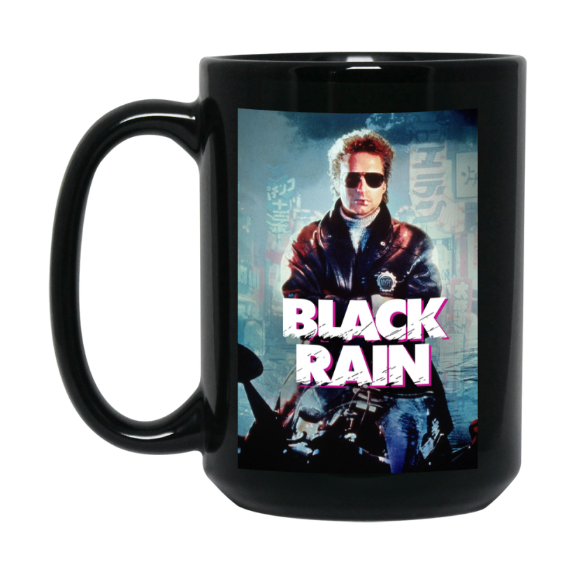 80S Movie Mug Black Rain (1989