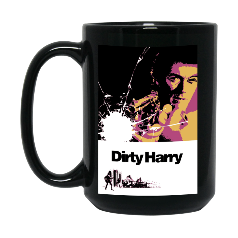 70S Movie Mug Dirty Harry (1971