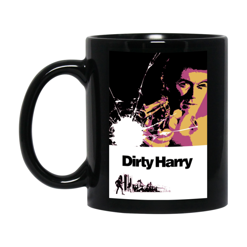 70S Movie Mug Dirty Harry (1971
