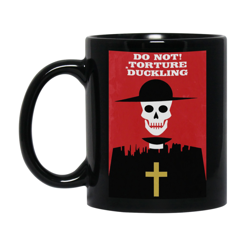 70S Movie Mug Don T Torture A Duckling (1972
