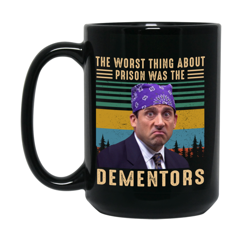 The Office Tv Show Mug, Black Ceramic Coffee Mug 11Oz 15Oz