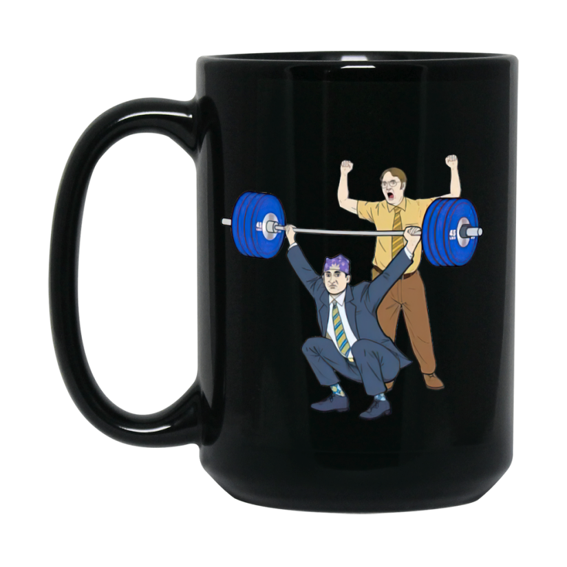 The Office Tv Show Mug, Black Ceramic Coffee Mug 11Oz 15Oz