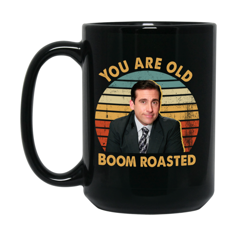 The Office Tv Show Mug, Black Ceramic Coffee Mug 11Oz 15Oz