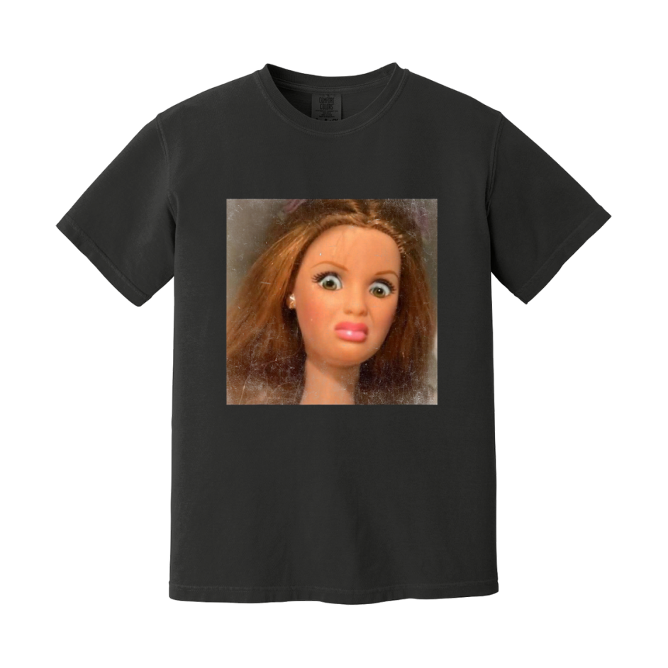 Disgusted Doll Face Shirt Comfort Colors Tshirt