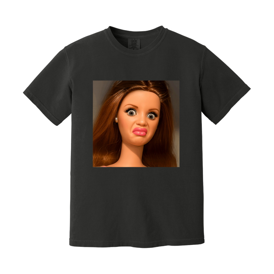 Disgusted Doll Face Shirt Comfort Colors Tshirt