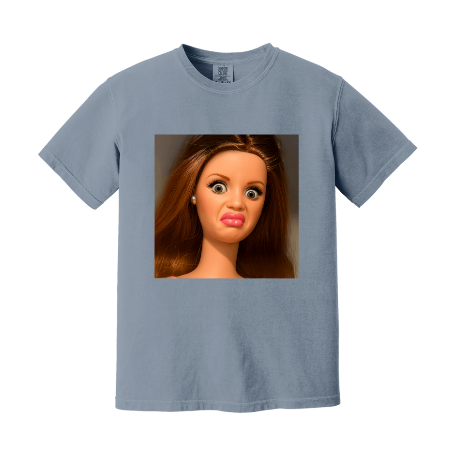 Disgusted Doll Face Shirt Comfort Colors Tshirt
