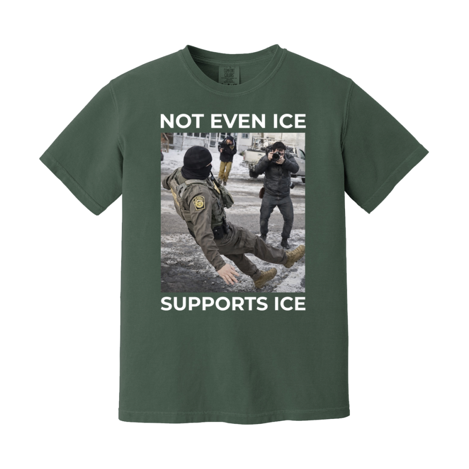 Abolish Ice Shirt, Fuck Ice Pro Immigration Comfort Colors Tee