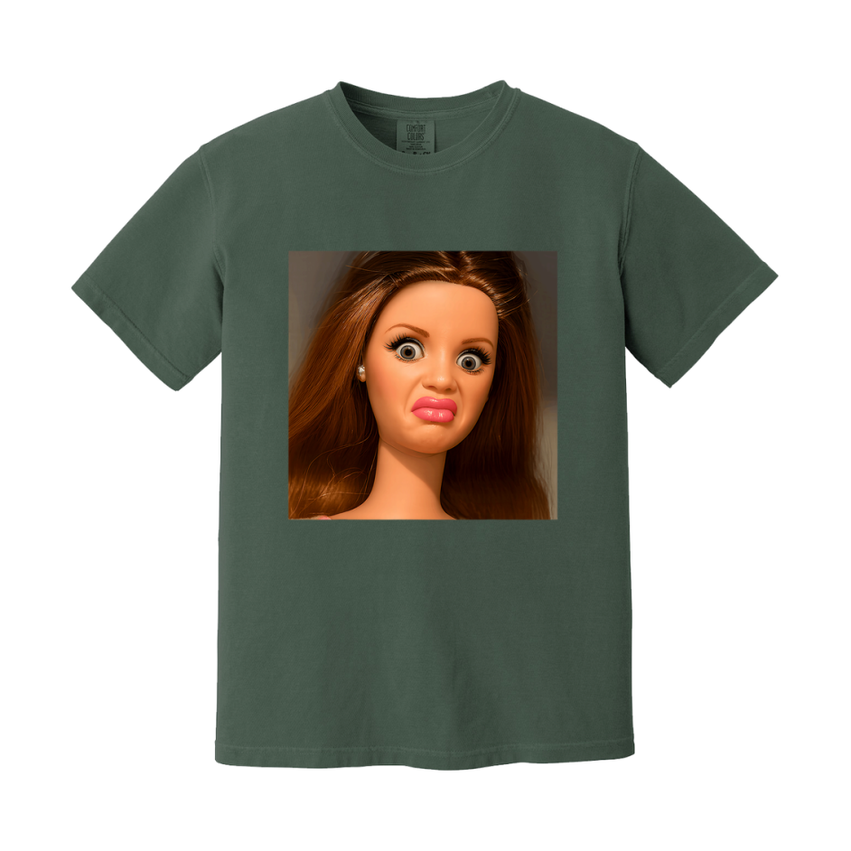 Disgusted Doll Face Shirt Comfort Colors Tshirt