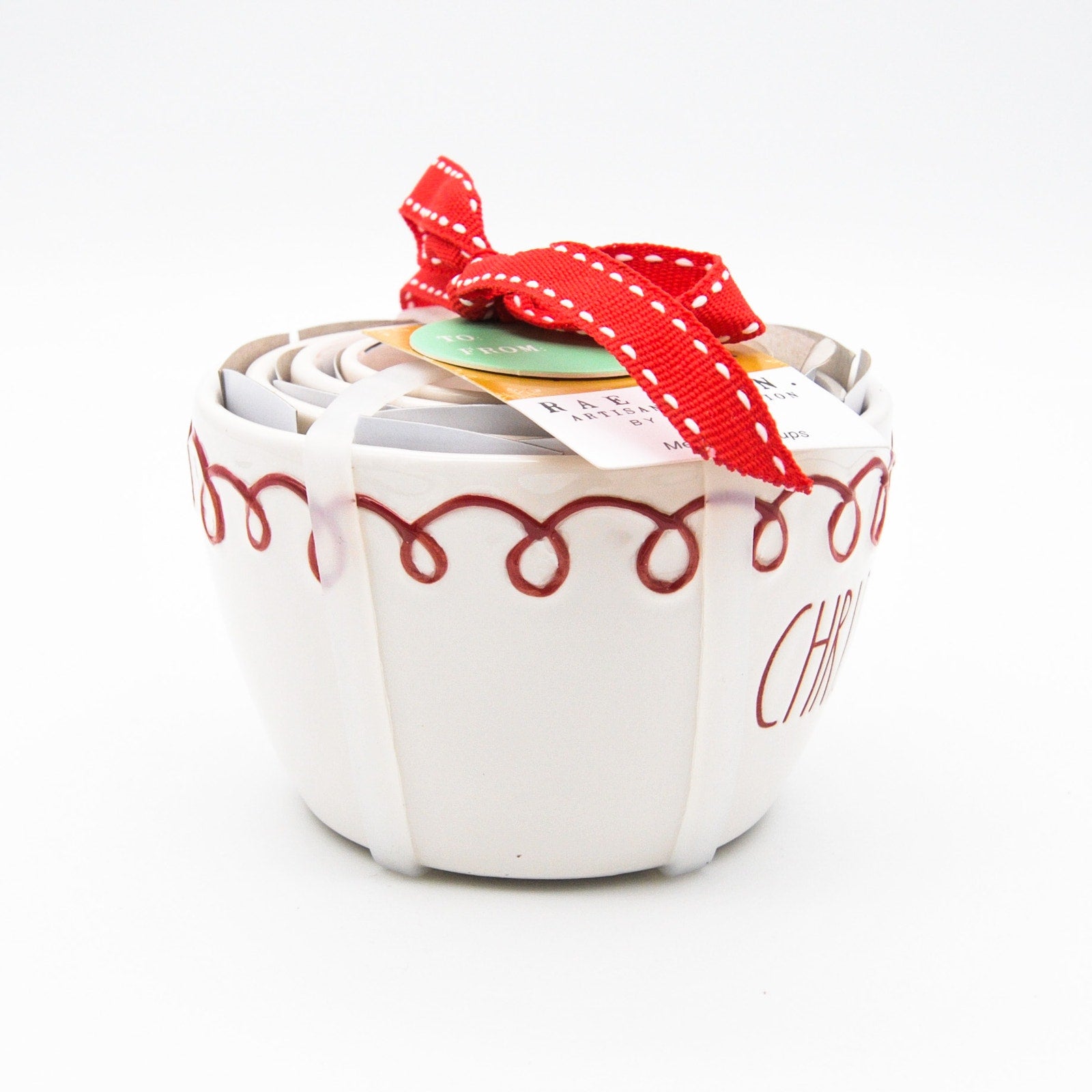 Rae Dunn Have A Merry Little Christmas Measuring Cups, Set of 4 Christmas Gift Measuring Cups - Rare Find
