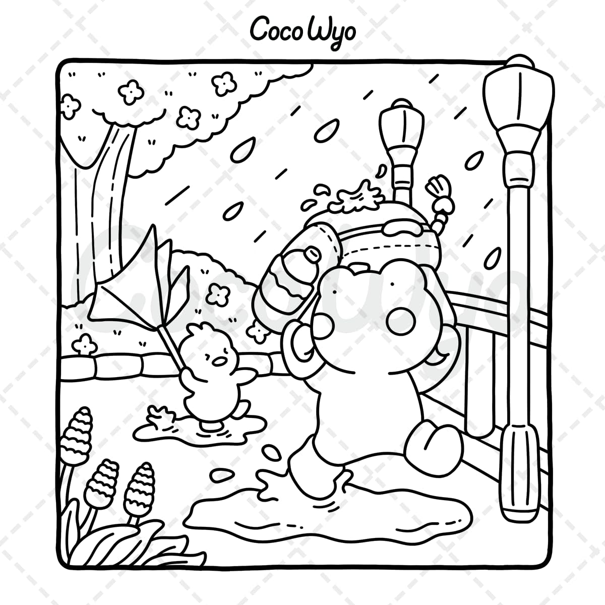 Little Cuddles: Coloring Book for Adults and Teens Featuring Cute Animal Friends for Relaxation