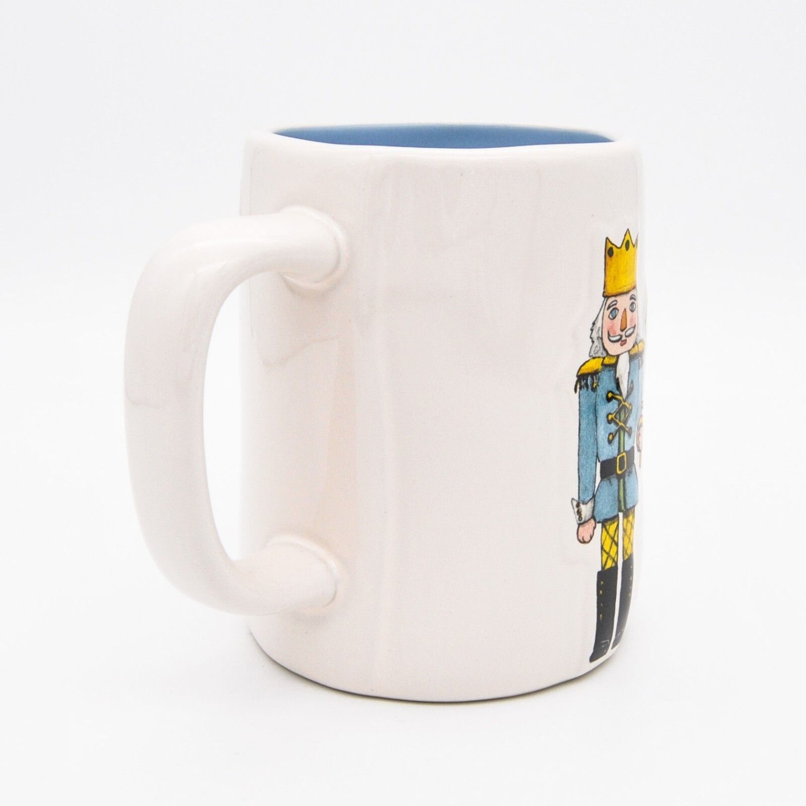 Rae Dunn Christmas Mug I'm A Little Nutty, Nutcracker Double-Sided 16oz Cup