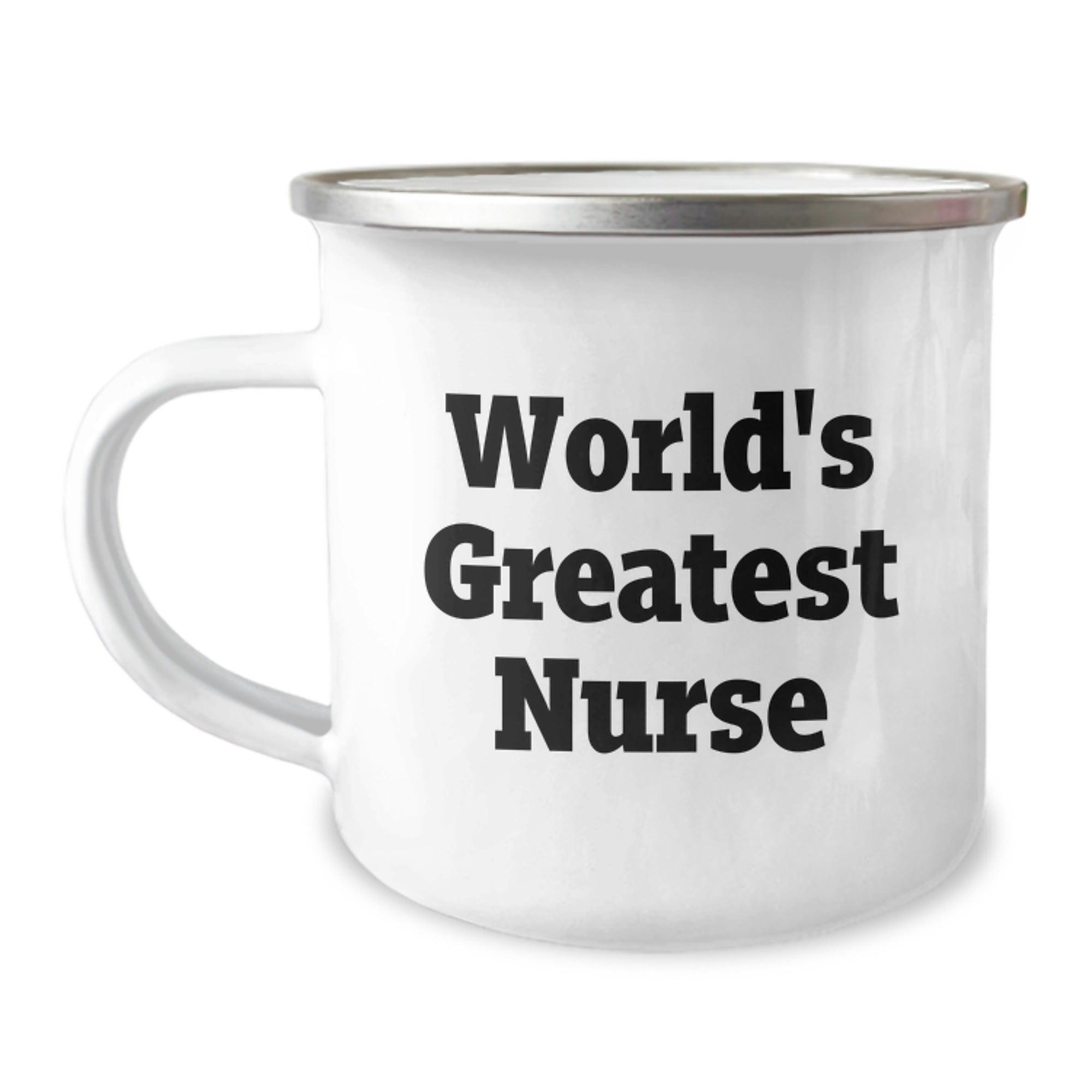 Birthday Gift for Her Nurse Camping Mug World's Greatest Nurse Present