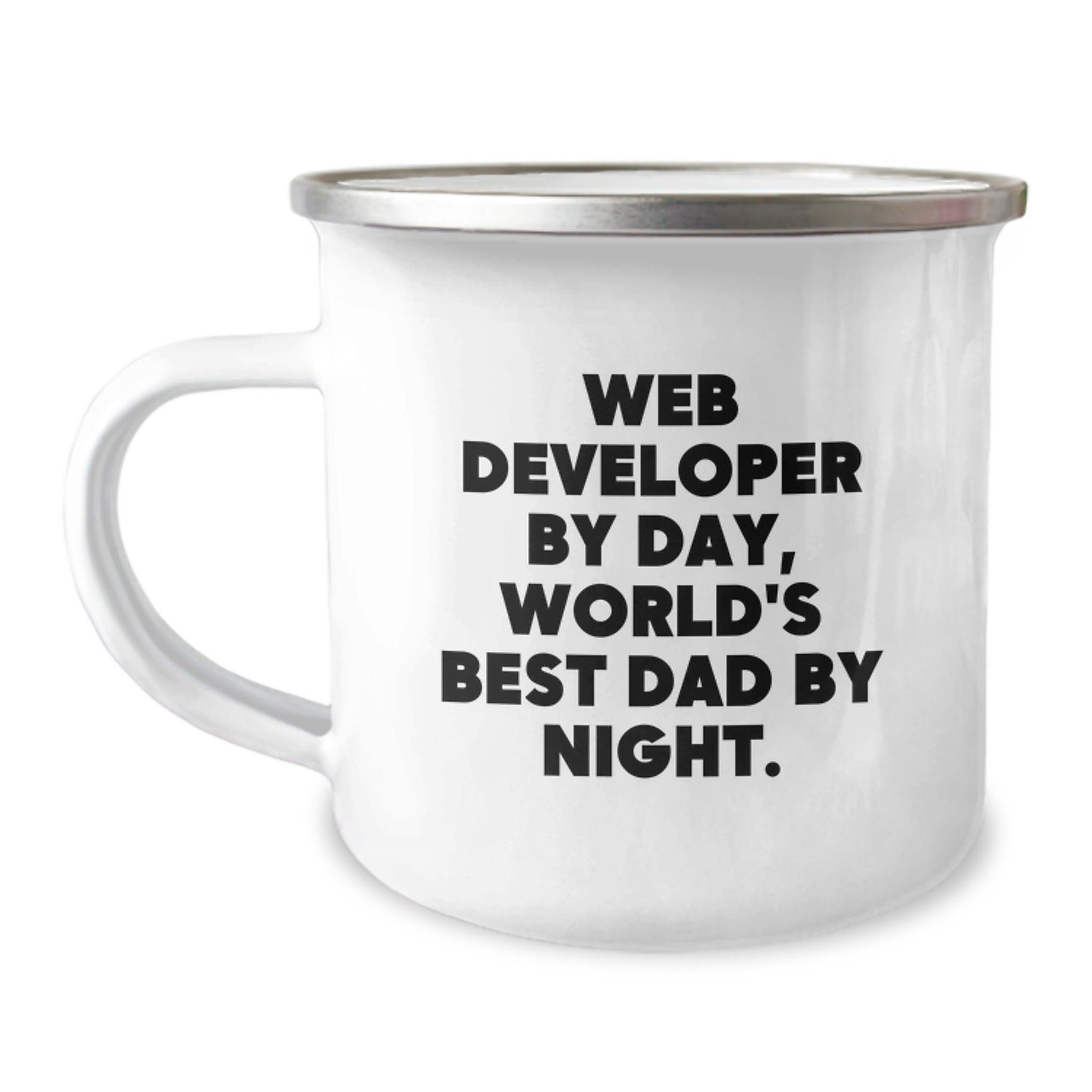 Funny Web Developer Gifts for Men Unique Christmas Unique Gifts from Dad - Camping Mug