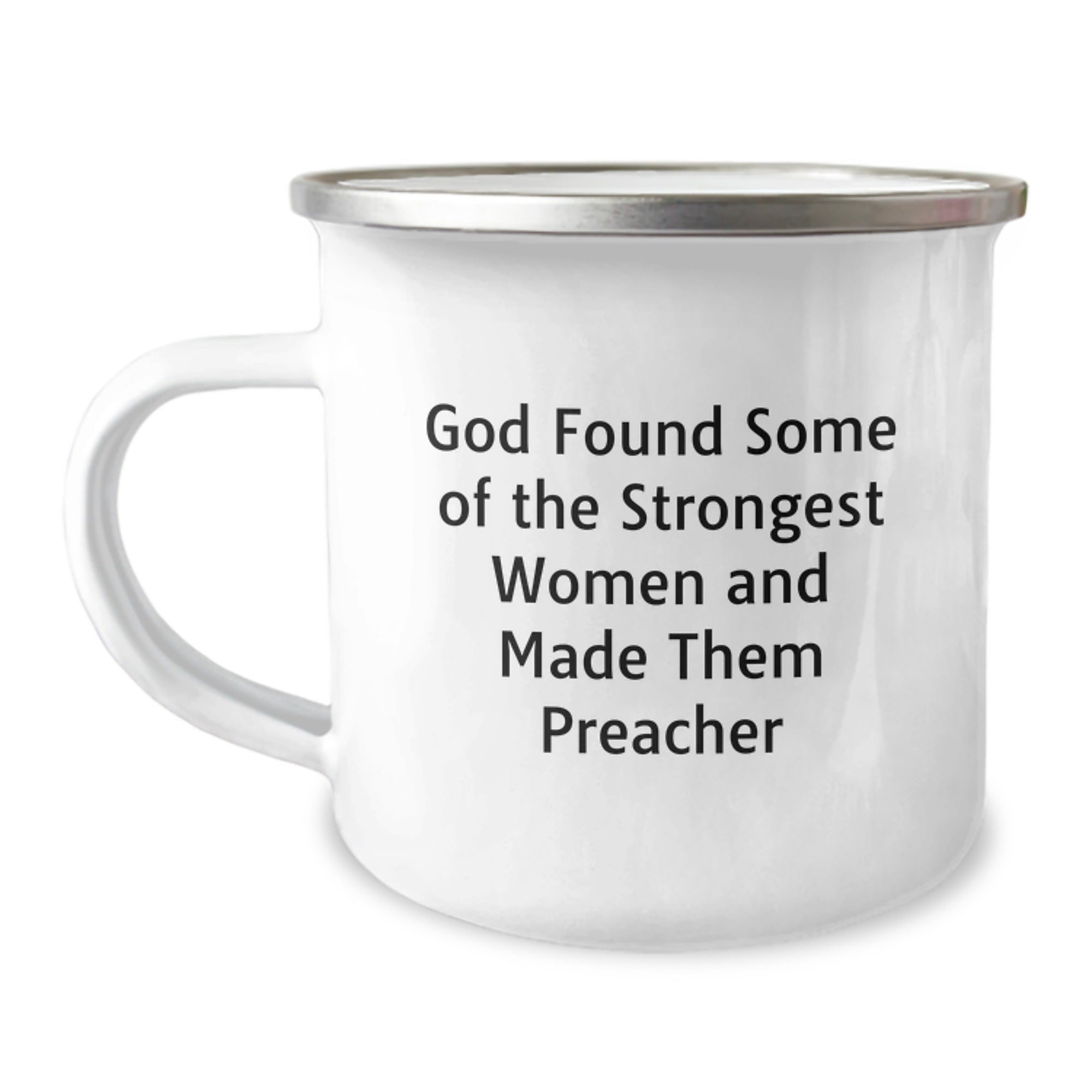 Funny Preacher Gifts - Gifts from Men to Preacher Women, Christmas Unique Gifts for Female Preachers, Camping Mug