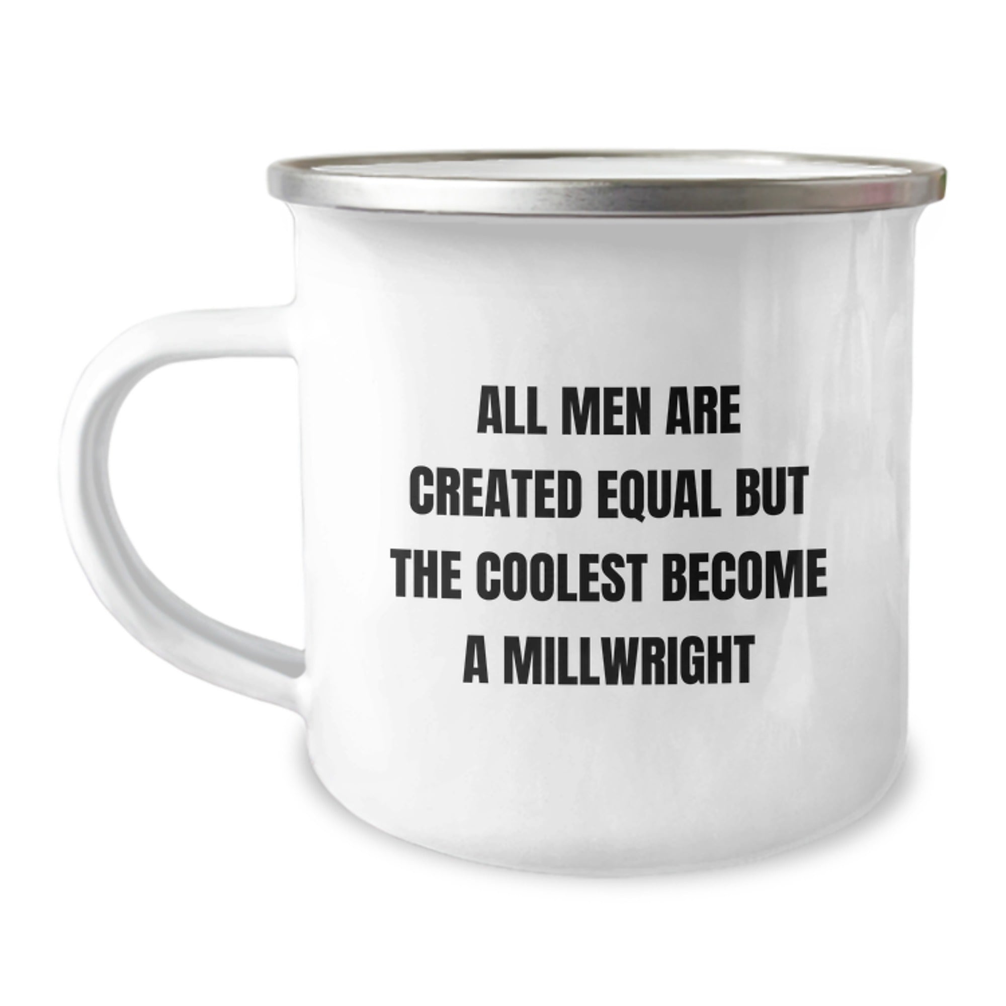 Millwright Keepsake Stainless Camping Mug for Him Birthday Gift