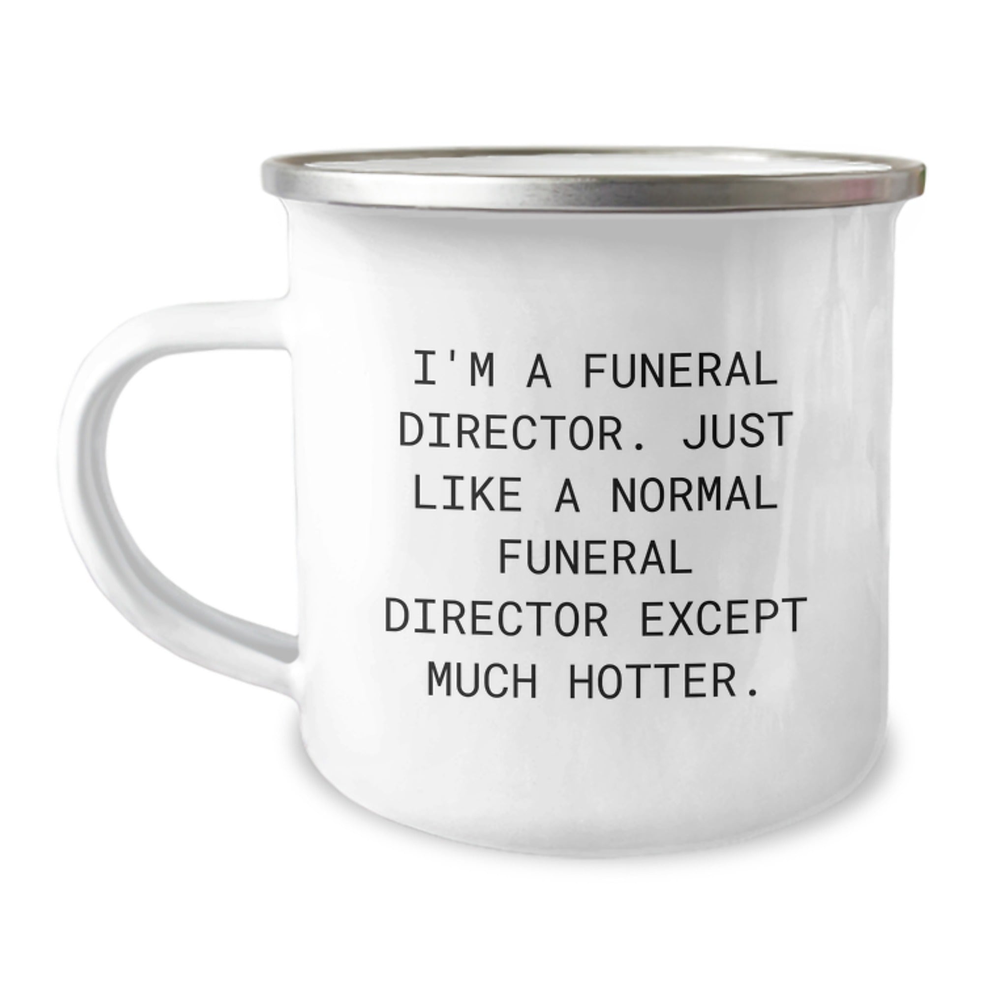 Christmas Gift for Her Humorous Funeral Director Camping Mug Present