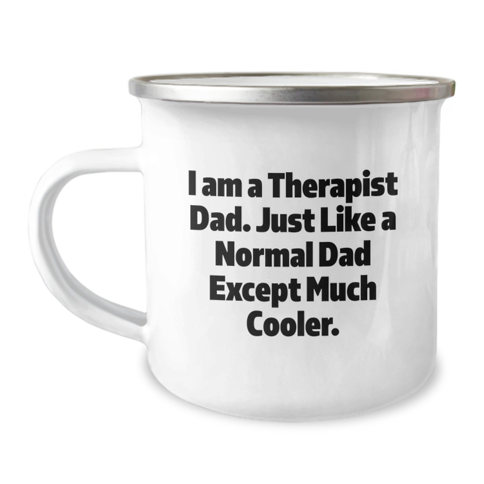 Funny Therapist Gifts for Dad, Camping Mug, Birthday Unique Gifts from Husband, Best Gifts for Therapist, Father's Day