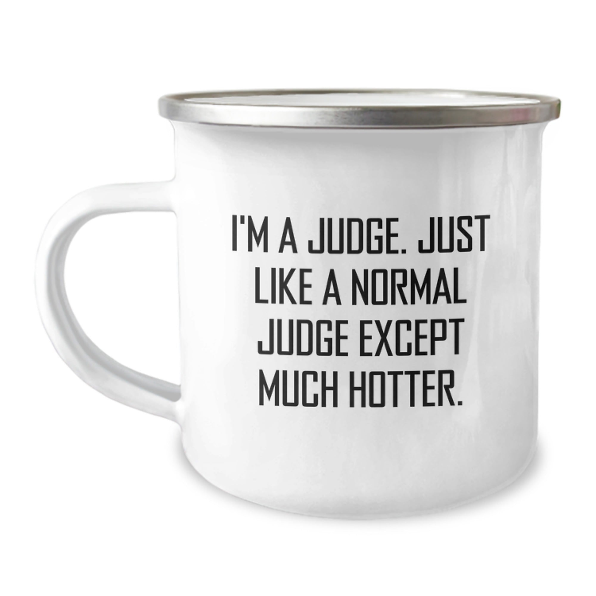 Christmas Gift for Her A Judge's Humorous Present - Camping Mug