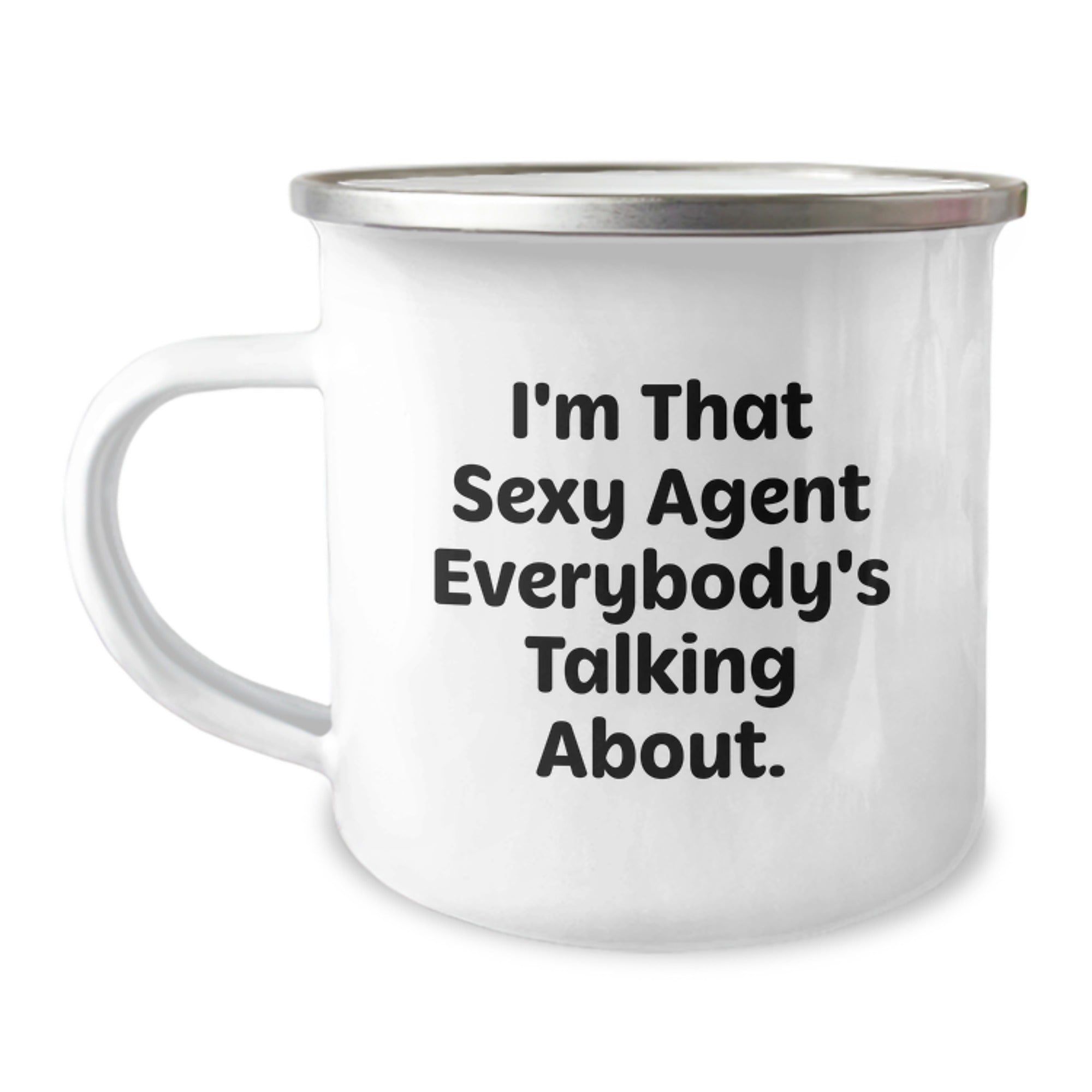 Funny Agent Camping Mugs, Gifts from Friends to Agent, Agent Christmas Unique Gifts for Agent