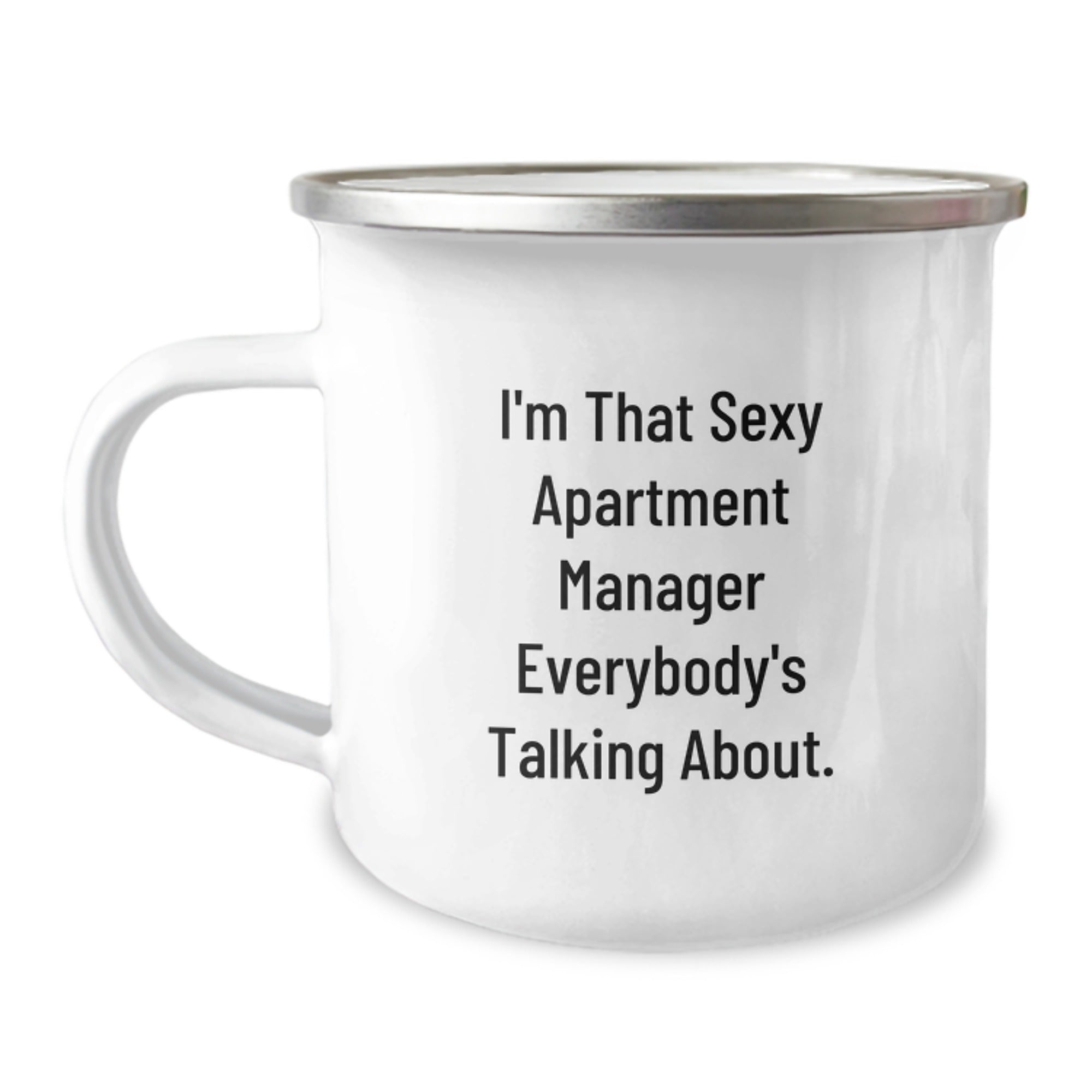 Sexy Apartment Manager Gifts - Funny Camping Mug for Apartment Manager Men Friends from Family