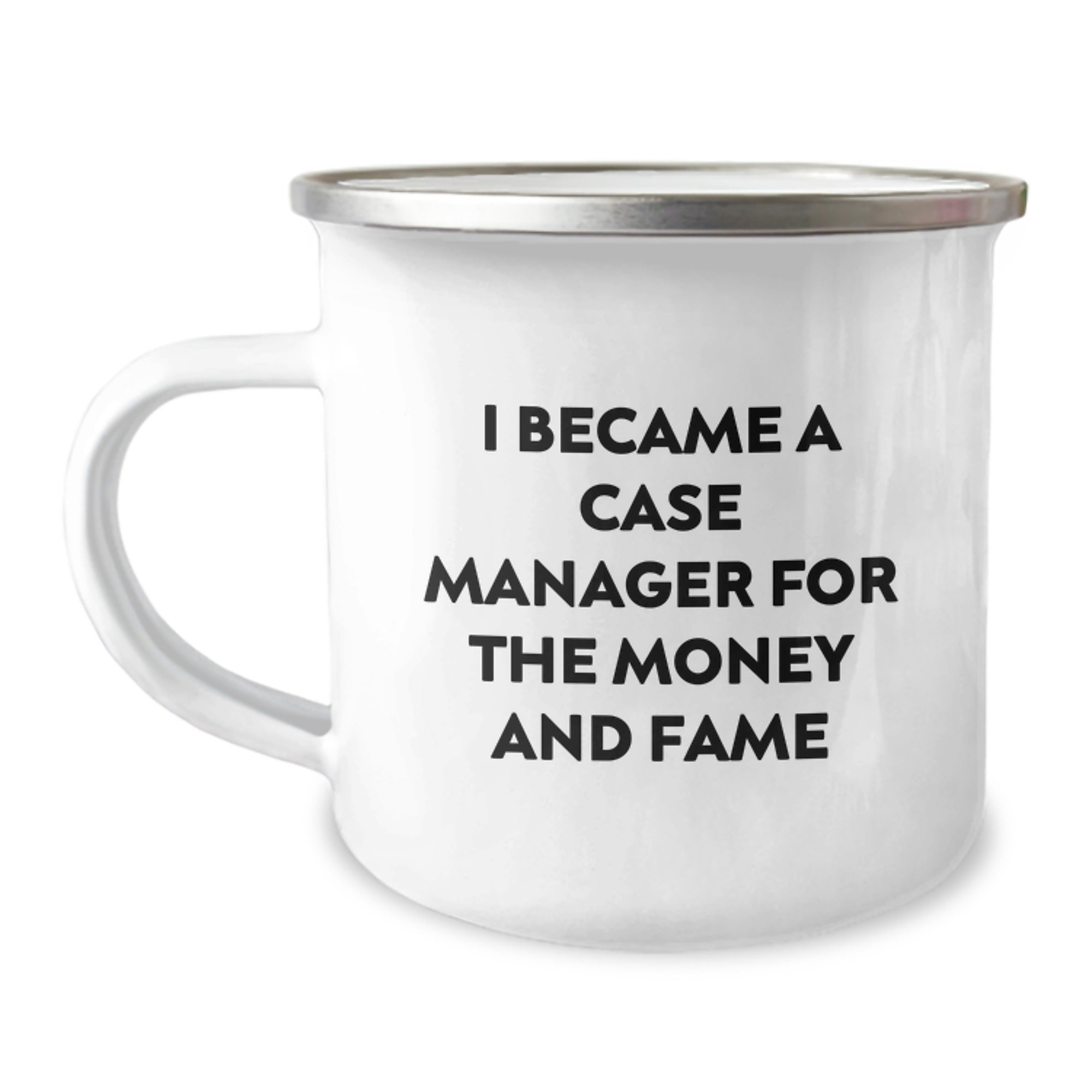 Funny Gifts for Case Managers, Case Manager Camping Mug, Christmas Unique Gifts from Friends