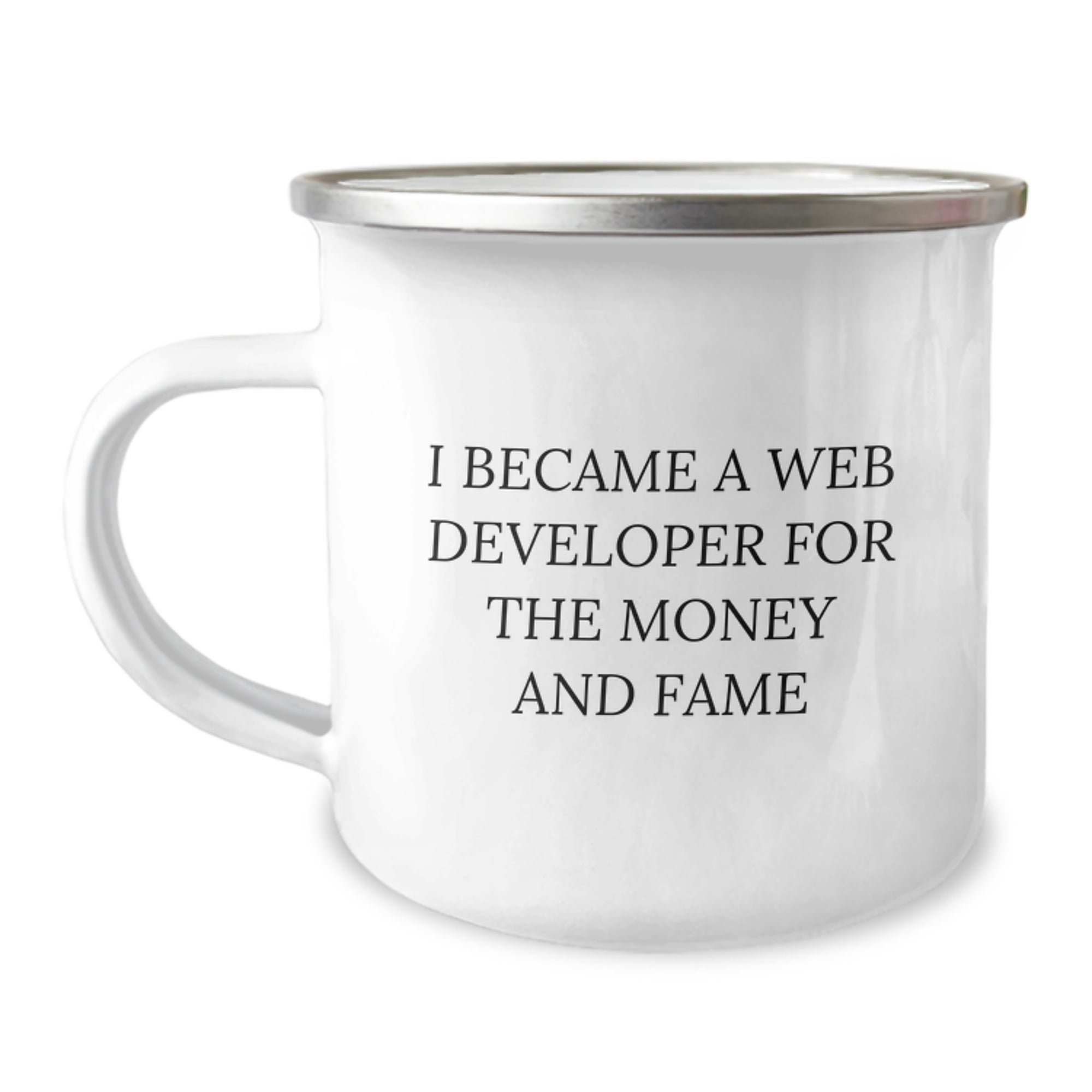 Funny Web Developer Gifts, Camping Mugs for Men Web Developers, Unique Web Developer Christmas Unique Gift from Friends, Inspirational Quote