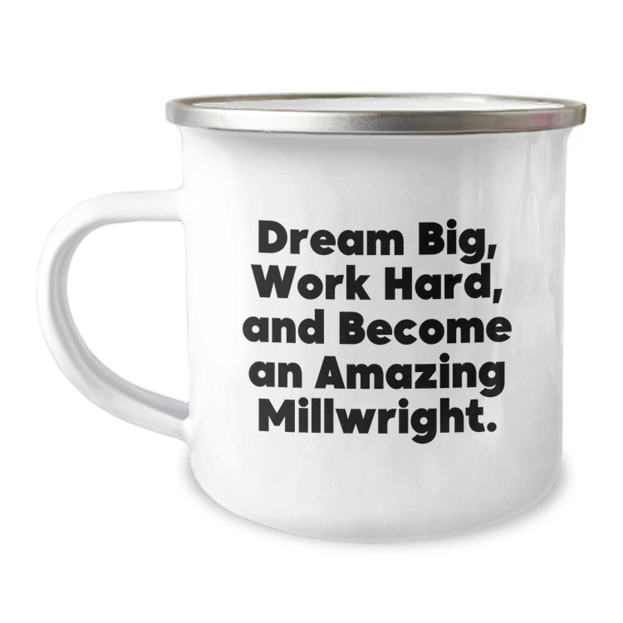 Unique Christmas Unique Gifts for Millwright Men from Friends and Family - Funny Inspiration Camping Mug